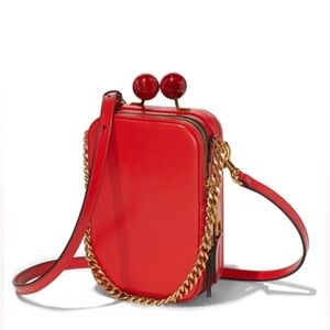 Marc Jacobs Bold Red Crossbody Bag